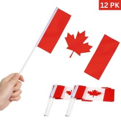 70% OFF: Canada Day Flags - 12 PK